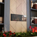 Printify Canvas Gallery Wraps 36x12 - Louis and Sharon August 15, 1973 - HAPPY 50TH ANNIVERSARY