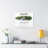 Canvas Printify Wraps 30x24 - Josh & Tara - 7.6
