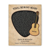 Printify Canvas Gallery Wraps 8x10 - You'll Be in My Heart (Tarzan, 1999) - Gabe & Michelle 07.24.2022