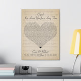 Canvas Gallery Wraps Printify 18x24 - Cupid / I've Loved You For A Long Time - Coco & Robert