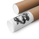 Printify Premium Matte 11x14 Poster - Sea of Love - I Love You - Happy Anniversary