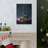 Printify Canvas Gallery Wraps 12x16 - Ockeem Tatyana - Star Map 2