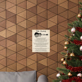 Printify Premium Matte 11x14 Poster - Help Somebody - Simple Man 2