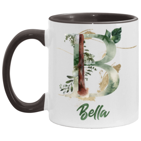 CC 11oz Black Accent Mug - B Bella - Wild Nature