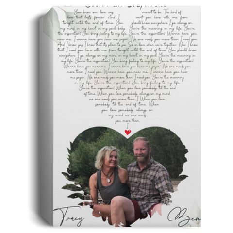 CC 12x18 Canvas 1.5in Frame - You’re My Inspiration - 2000 to Date and Counting!