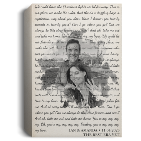 CC Canvas 1.5in Frame 8x12 - Lover Ian & Amanda 11.04.2023 - The Best Era Yet
