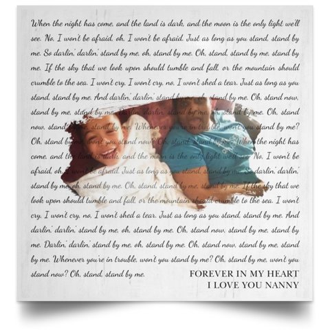 POSSQE Satin Square Poster