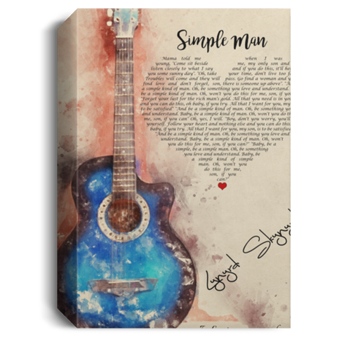 CC Canvas 16x24 1.5in - Simple Man - Thomas James Navarrete