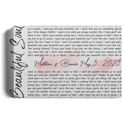 CC Landscape Canvas 1.5in 24x16 - Beautiful Soul - Matthew & Bonnie May 3, 2023
