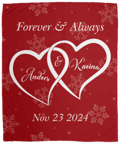 CC Cozy Blanket 50x60 - Andres & Karina 2024