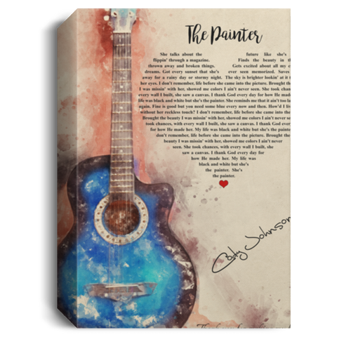 CC Canvas 1.5in Frame 24x36 - The Painter - "My Painter"