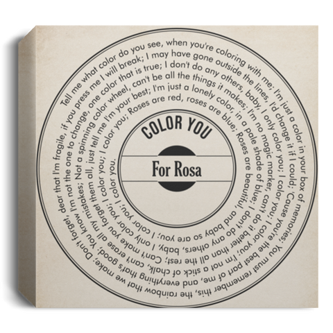 CC Canvas 12x12 1.5 - Color You - Vintage