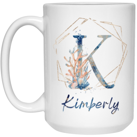 CC 15oz. White Mug - Kimberly K - Underwater