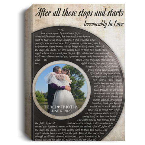 CC Canvas 1.5in Frame 8x12 - Traci & Timothy June 17, 2023