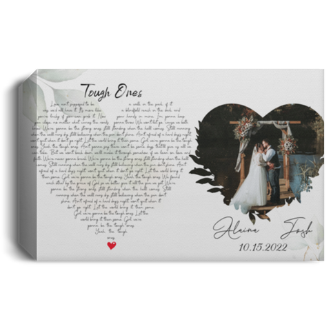 CC 18x12 Canvas 1.5in Frame - Tough Ones - Josh & Alaina 10-15-2022