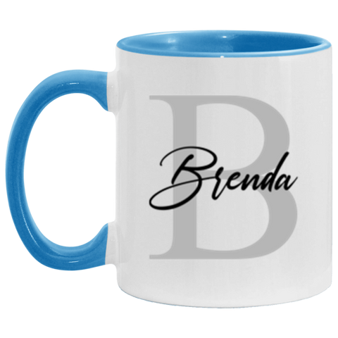 CC 11oz Light Blue Accent - BRENDA B