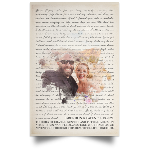CC 16x24 Poster - Brendon & Gwen 4.13.2021