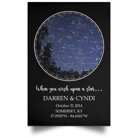 CC Satin 12x18 Poster - Darren & Cyndi - October 31 2014
