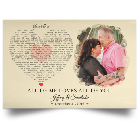 CC 24x16 Poster - Jeffrey & Sandralee  - December 31, 2016