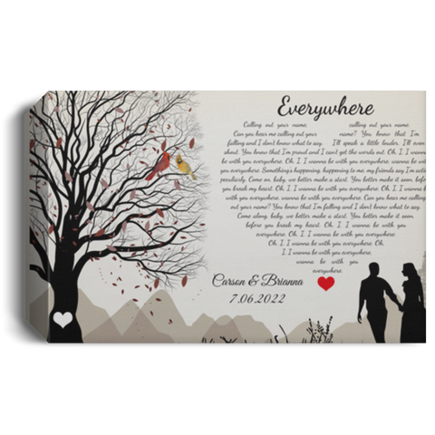 CC Landscape Canvas 1.5in 18x12 - Everywhere Carson & Brianna 7/06/2022