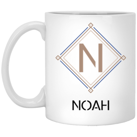 CC 11oz White Mug - Style 3 - N Noah