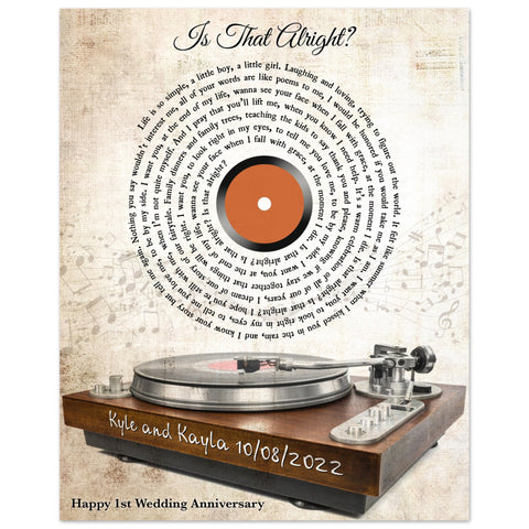 Gelato Premium 16x20 Poster - Is That Alright? - Kyle and Kayla 10/08/2022