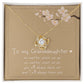 Love Knot Silver, To My Granddaughter - Standard Box 14K White -ShineOn
