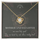 Love Knot Silver, Mother & Daughter - 14K White Standard Box - ShineOn
