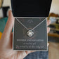 Love Knot Silver, Mother & Daughter - 14K White Standard Box - ShineOn