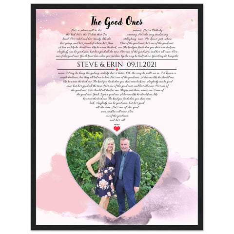 Gelato 18x24 Black Framed - Steve & Erin 09.11.2021 - The Good Ones