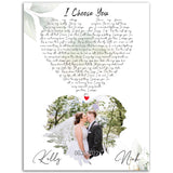 Gelato Premium Matte 30x40 Poster - I Choose You - Nick & Kelly 05-21-2022