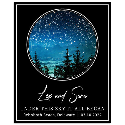 Gelato Premium Matte 16x20 Poster - S2 Black Lex and Sara - Under This Sky It All Began