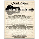 Gelato Premium Matte 16x20 Poster - Simple Man - Design 2