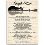 Gelato Premium Matte 20x28 Poster - Simple Man - Design 2