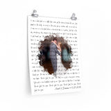 Lyrics -- Mark & Deanna 6.25.2016 -- 16x20 -- Printify