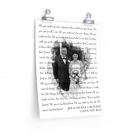 Printify Poster 11x14 - Joe & nicole - 1.3