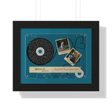 Cassette -- Kasia & Marek October 19th, 2019 -- Black framed 11x14 -- Printify