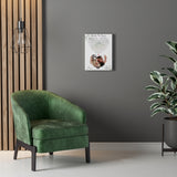 Lyrics -- Jessica & Ryan 5/28/19 -- Canvas 12x16 -- printify