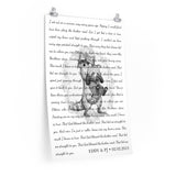Lyrics Song -- Poster 20"x30" -- Eddy & PJ
