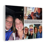 Print poster -- Love You More Each Day! -- Canvas 12x16 -- Printify