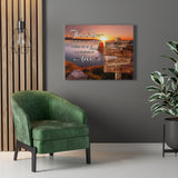 Street sign -- Mom Jason Samantha Jesse -- Canvas 24x30 -- Printify