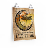 Let-It-Be (1) Lyrics  - Unframed 11x14