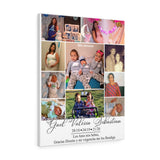 Dad Family Love -- Canvas 24"x30" -- Gael Valeria Sebastian