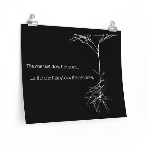 Print poster -- The one that does -- 16x20 -- Printify