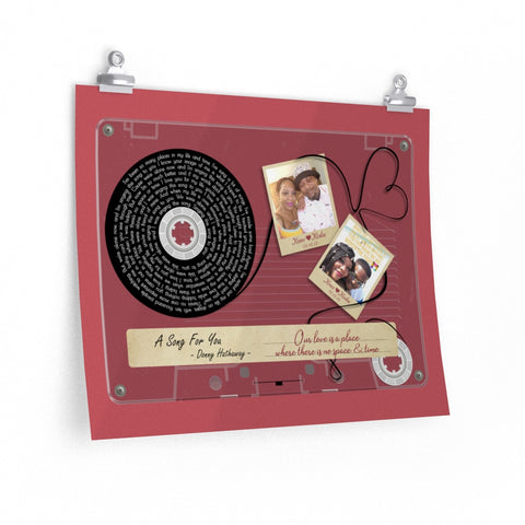 Cassettes-Tape -- Poster/ 16''x20'' -- Keno&kisha