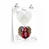 Lyrics -- Papa George & Ronnie     est. January 11, 2020 -- 11x14 -- printify