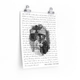Lyrics -- Paul & Ashli 05.11.2021 -- 11x14 -- Printify