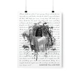 Printify Premium Matte 11x14 Poster - Simple Man A. Kriss - Always Be You, Love Mom