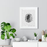 Lyrics -- Kaitlyn & Derek 06/09/2019 -- White framed 11"x14" -- Printify