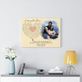 Lyrics -- Johnny & Ka Zoua 01.03.2012 -- Canvas 18x24 -- Printify